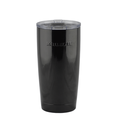 Kroozie Tumbler 20oz - Gloss Black - Kroozer Cups USA LLC.